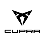 Dunkles, transparentes Logo von der Automarke Cupra